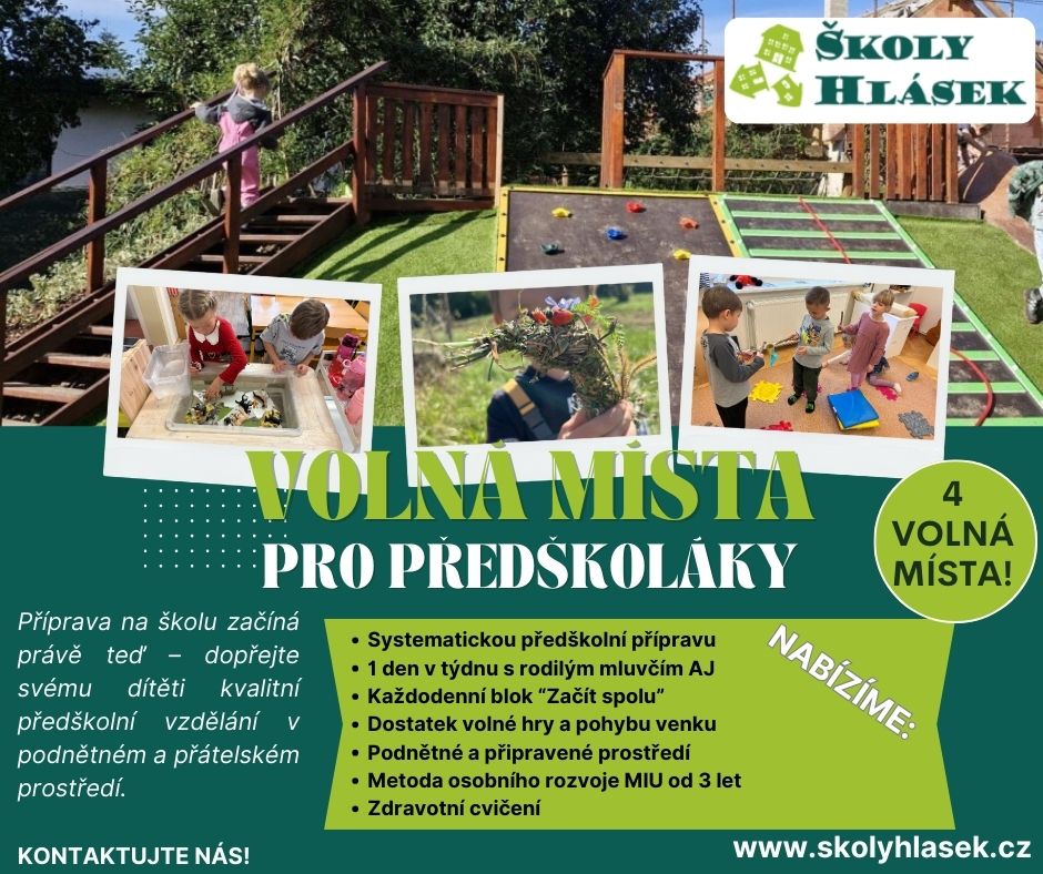 předškoláci plakát